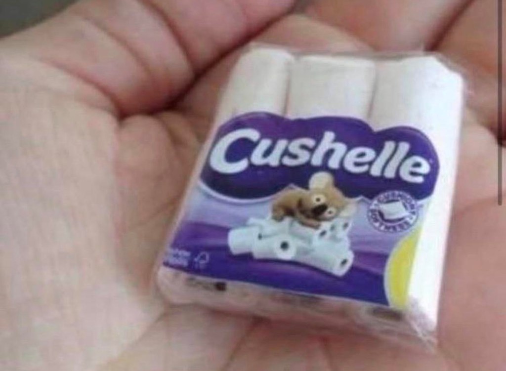 mini toilet paper