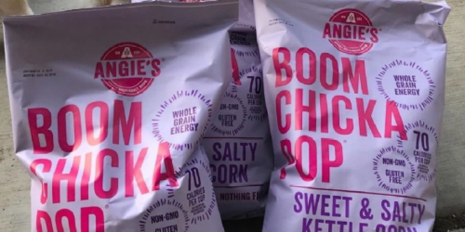 Angie’s BOOMCHICKAPOP Kettle Corn Bag Only $2.88 Shipped on Amazon