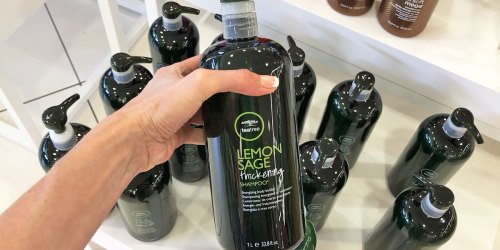 Paul Mitchell Tea Tree Shampoo or Conditioner Liters Only $25 on JCPenney.com (Regularly $45)
