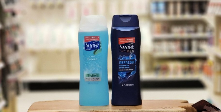 suave body wash