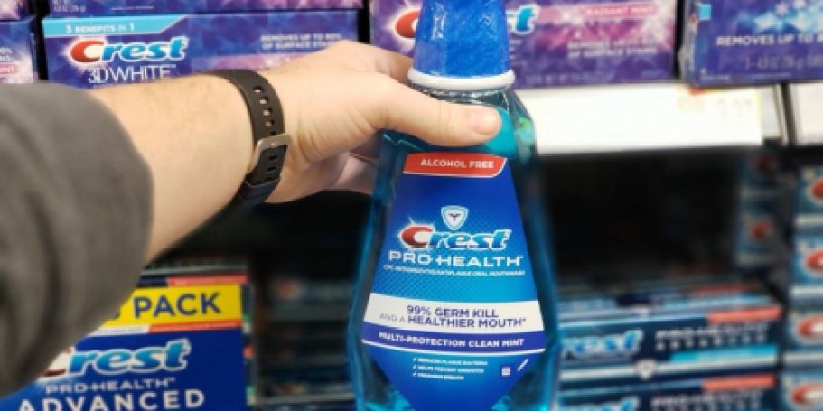 Crest Pro-Health Mouthwash 16oz 4-Pack Only $8 Shipped on Amazon (Reg. $16)