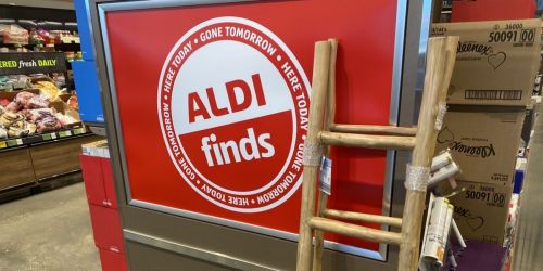Wood Blanket Ladder Just $39.99 at ALDI + More Affordable Storage Solutions