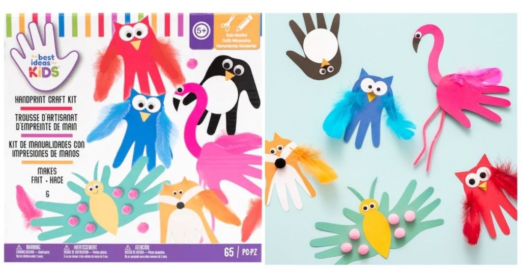 American Crafts HAndprint Creatures Kit