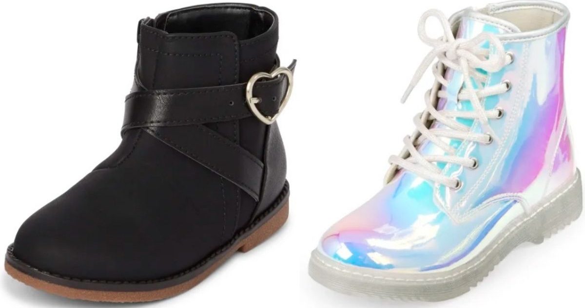 Two Girls Boots from The Childrens Place