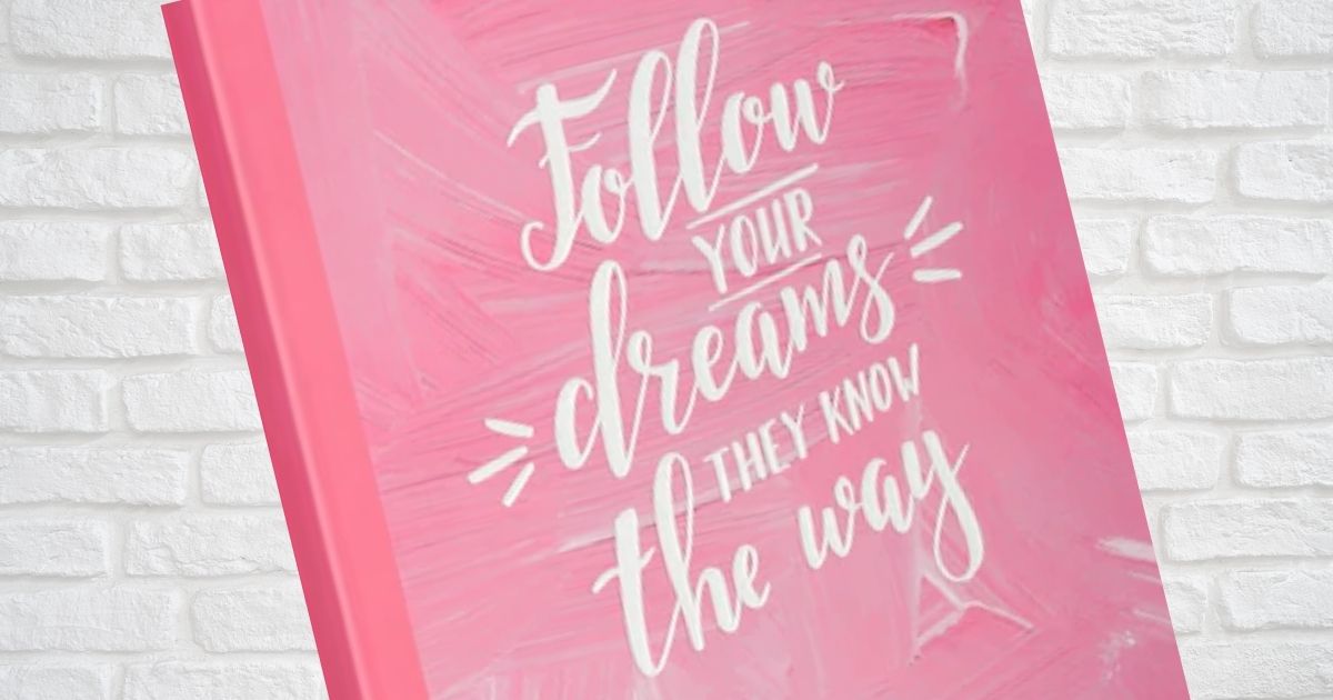 Artist's Loft Follow Your Dreams Lined Journal