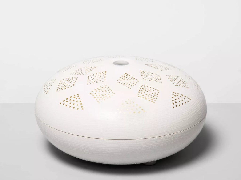 opalhouse white gold dot essential oil diffuser