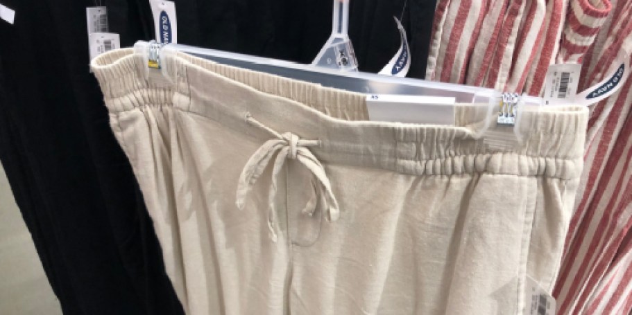 Today ONLY: Up to 60% Off Old Navy Linen-Blend Pants