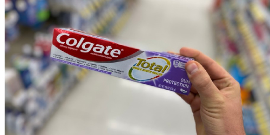 Colgate Total Toothpaste Just 36¢ After Walmart Cash