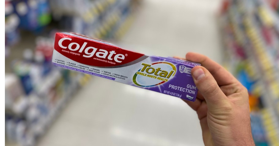 Colgate Total Toothpaste Just 36¢ After Walmart Cash