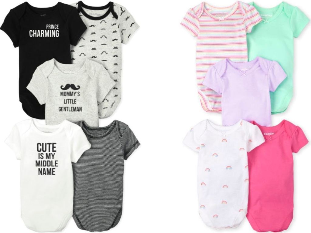 The Children's Place Bodysuit 5-packs