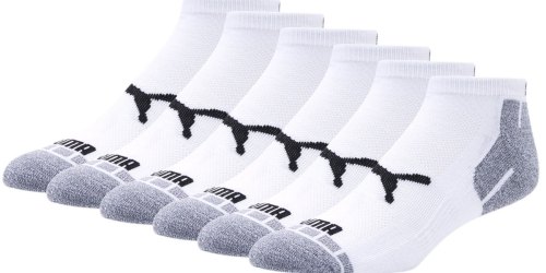 PUMA Men’s Socks 6-Pack Only $6.99 Shipped (Regularly $18)