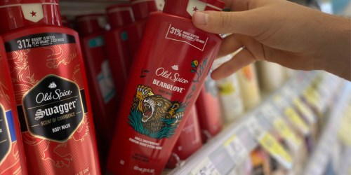 Old Spice Body Wash Only 50¢ Each After Cash Back & Walgreens Rewards