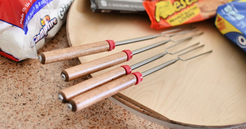 roasting sticks for s'mores