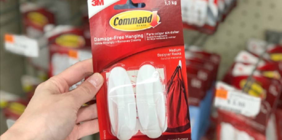 *HOT* Command Wall Hooks Variety Pack Just $2 on Walmart.com (Reg. $9)