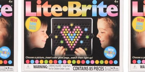 Lite Brite Mini Only $3.49 on Walmart.com (Regularly $10)
