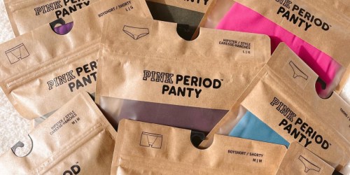 Victoria’s Secret PINK Period Panties Only $12.95 (Regularly $20)