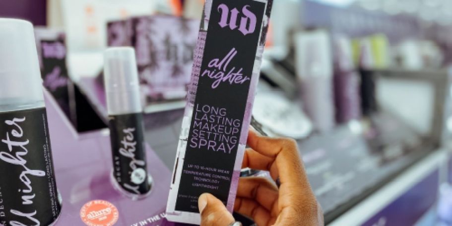 Urban Decay All Nighter Makeup Setting Spray Just $17 Shipped on Amazon