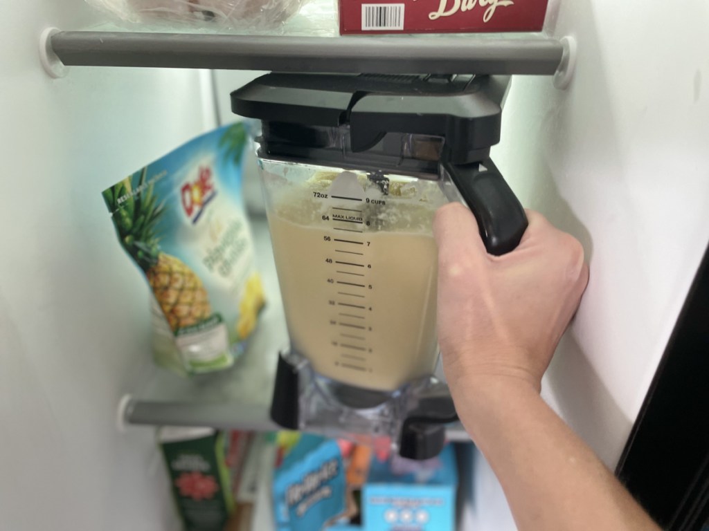 putting the best pi&ntilde;a colada recipe in the freezer