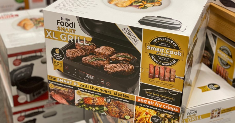 Box with Ninja Foodi 6-in-1 Indoor Grill