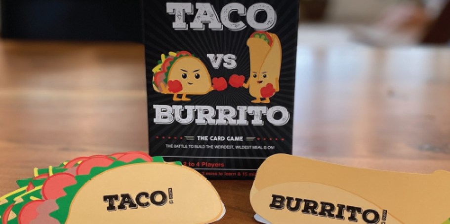 Taco vs Burrito Card Game Just $15.97 Shipped for Prime Members | Awesome Reviews