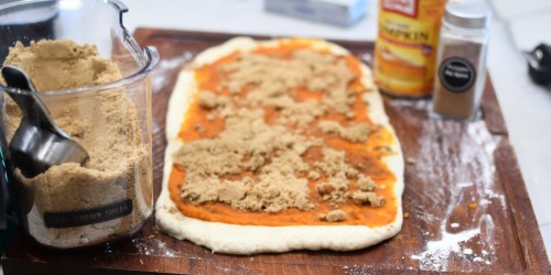 No-Fuss Pumpkin Cinnamon Rolls with a Genius Frozen Dough Trick!