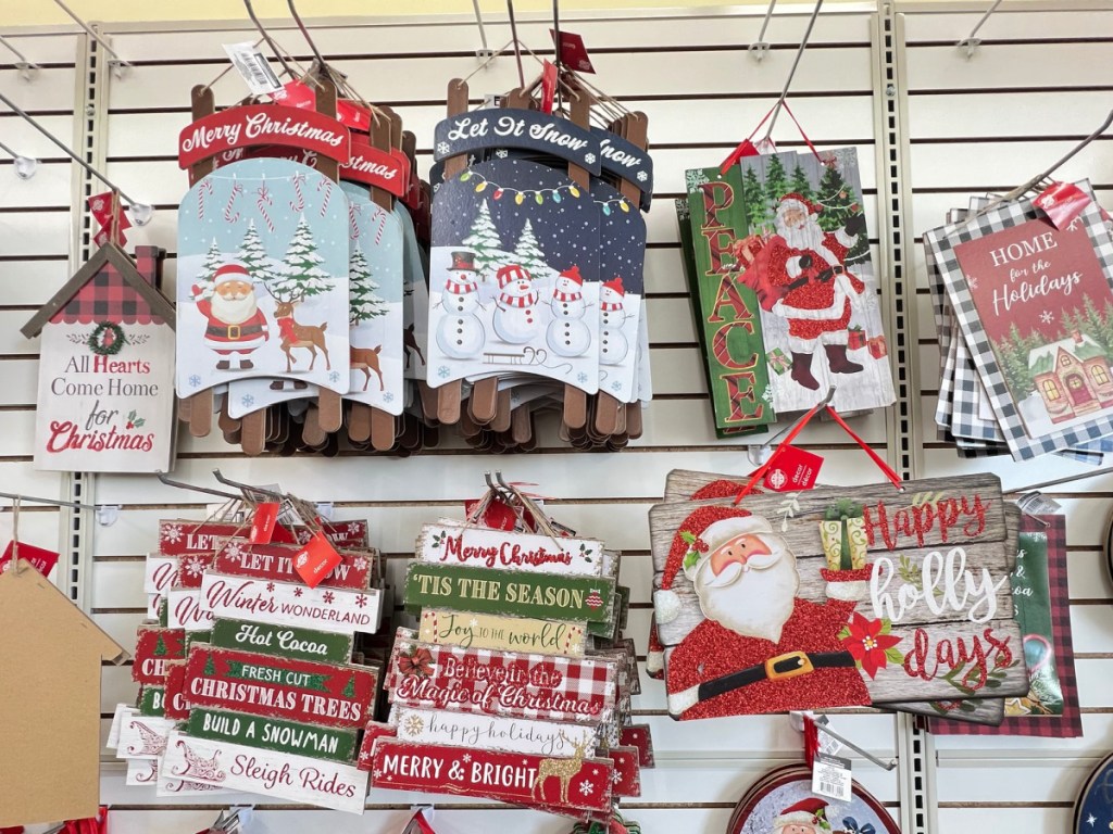 Christmas Wall signs&nbsp;
