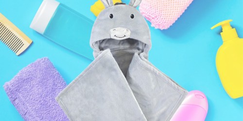 Hudson Baby Hooded Plush Animal Blankets from $5.86 on Walmart.com (Regularly $14)