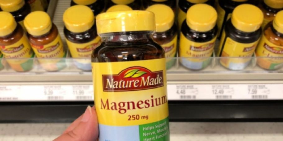 Nature Made Magnesium 100-Count Just $2 Shipped on Amazon