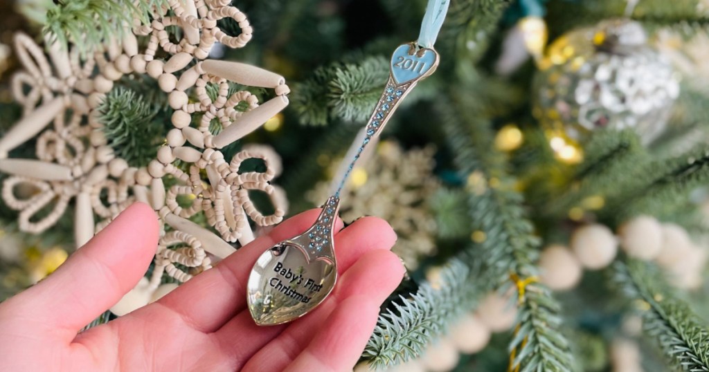baby's first christmas 2011 ornament