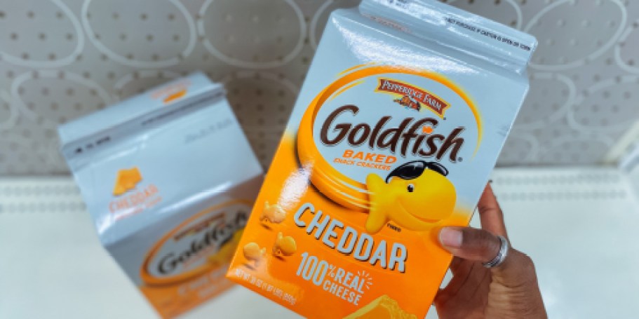 Goldfish Crackers Cartons Only $6 Shipped on Amazon
