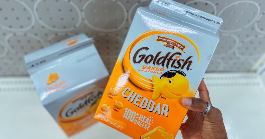 Goldfish Crackers Cartons Only $6 Shipped on Amazon
