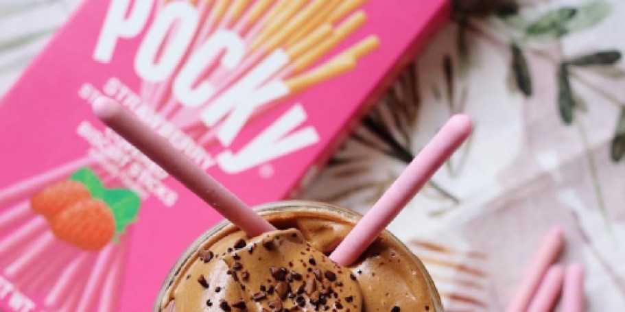 Strawberry Cream Pocky Sticks 9-Pack Just $4.43 Shipped on Amazon