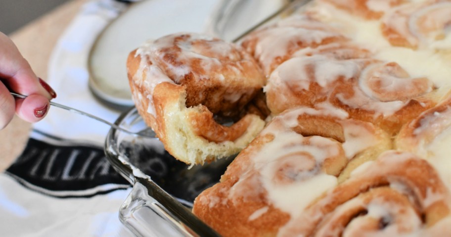 rhodes frozen cinnamon rolls hack