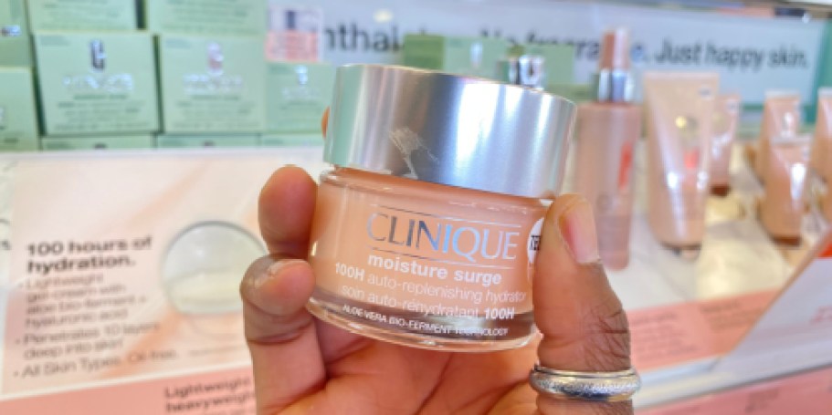 TWO Clinique Moisture Surge Face Moisturizers Just $15 on Ulta (Reg. $34)