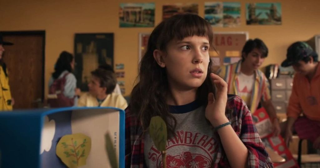 scene from Stranger Things
