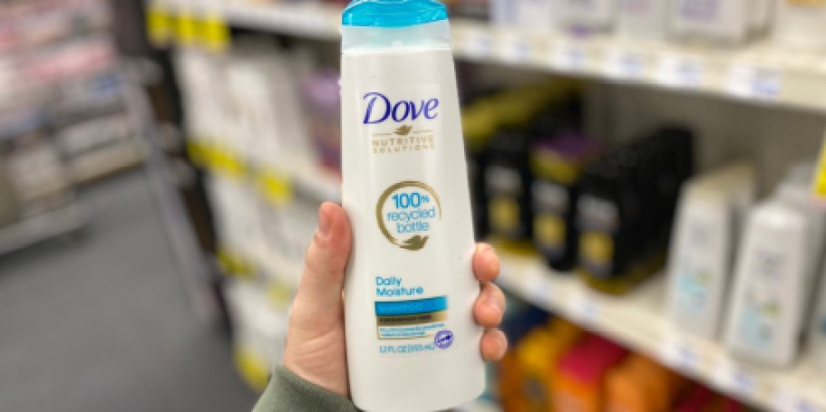 Dove Shampoo & Conditioner Just $1 Each After Walgreens Cash Back