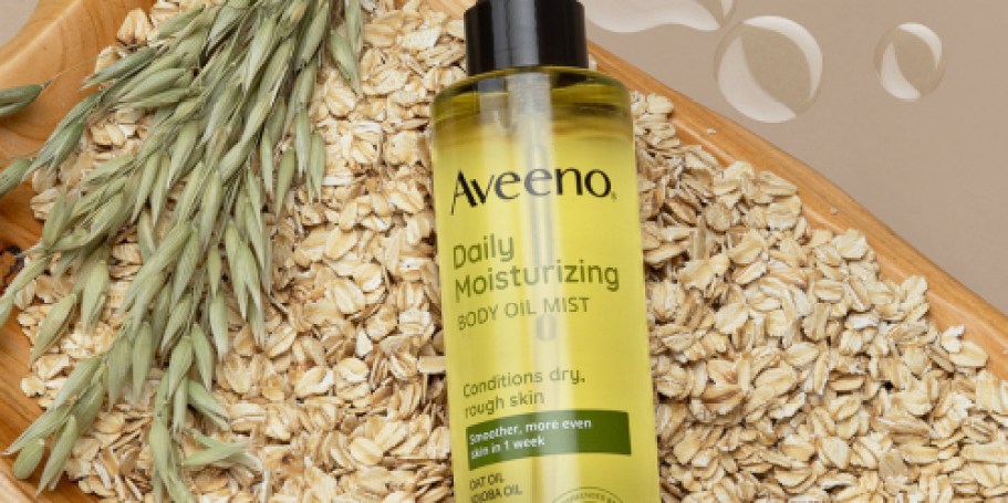 Aveeno Body Oil Mist Only $3.64 Shipped on Amazon (Regularly $12)