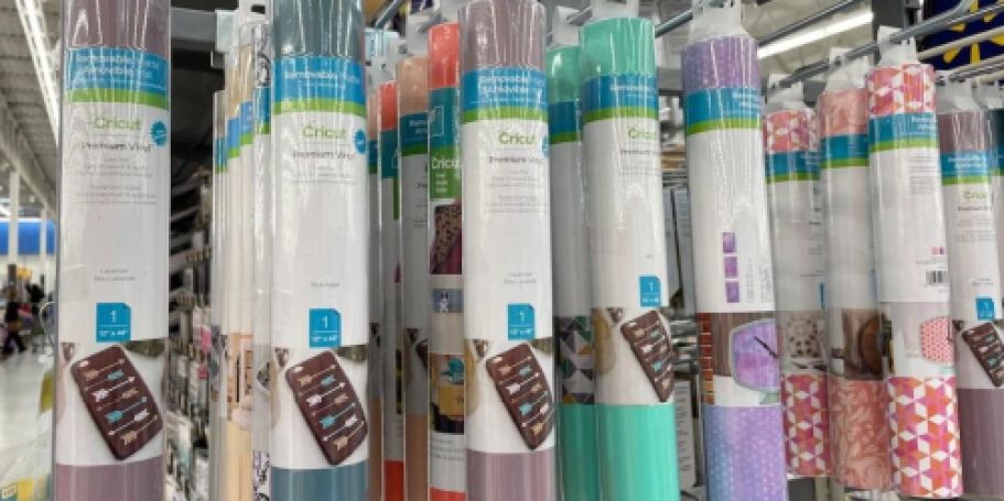 Over 60% Off Cricut Supplies on Amazon | Permanent Vinyl 3-Pack Only $7.99 Shipped (Reg. $20)