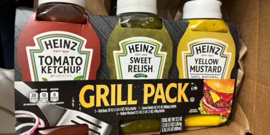 Heinz Condiments Grill Pack Only $4 Shipped on Amazon