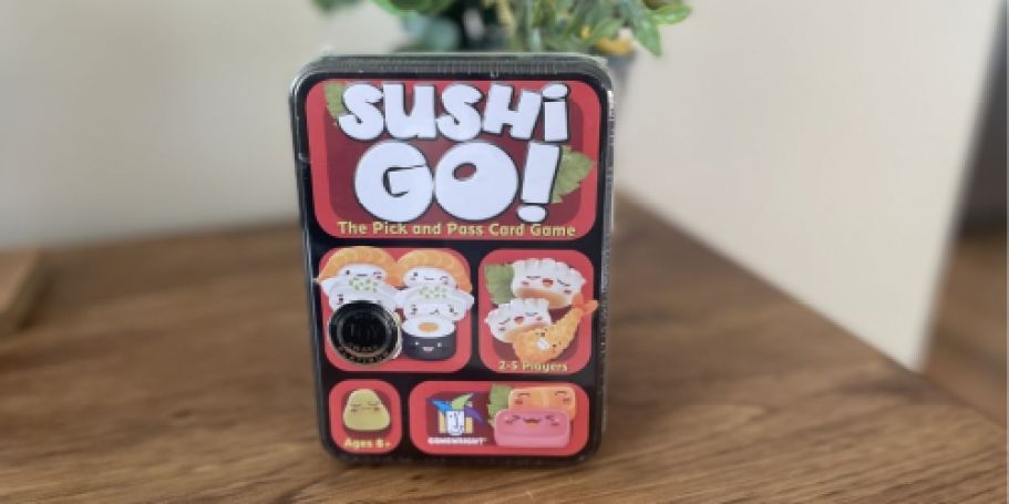 Sush Go Card Game UNDER $5 on Amazon