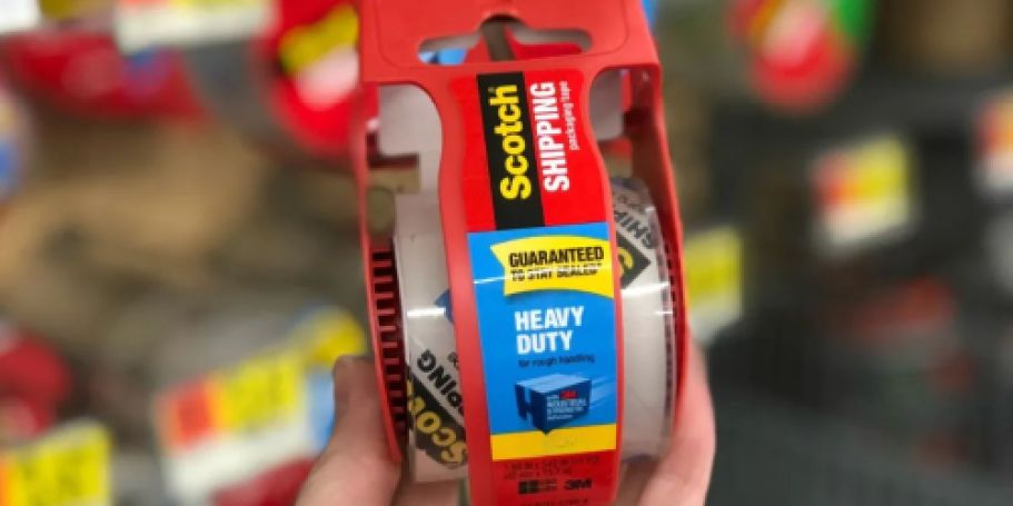 Scotch Shipping & Packaging Tape 6-Packs from $9.83 Shipped on Amazon (Reg. $19) – Just $1.64 Per Roll!