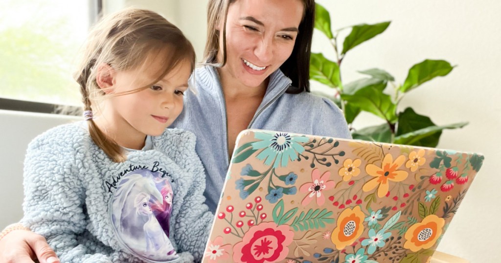 woman on laptop