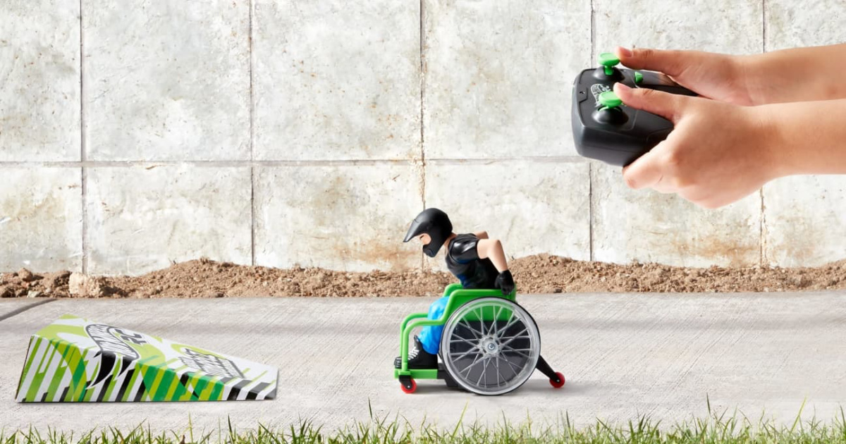 Hot Wheels&reg; RC Aaron Wheelz Wheelie Chair