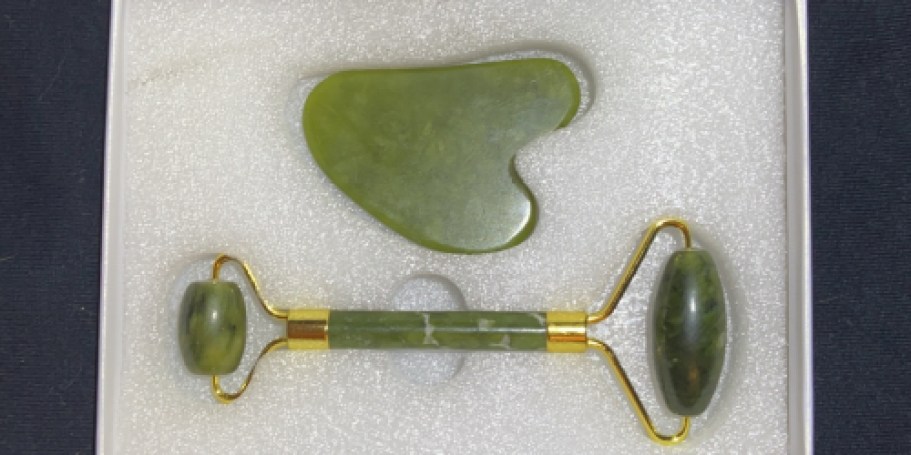 Gua Sha Jade Skincare Tools Just $4.99 on Amazon (Reg. $14) | Beauty Lovers Stocking Stuffer