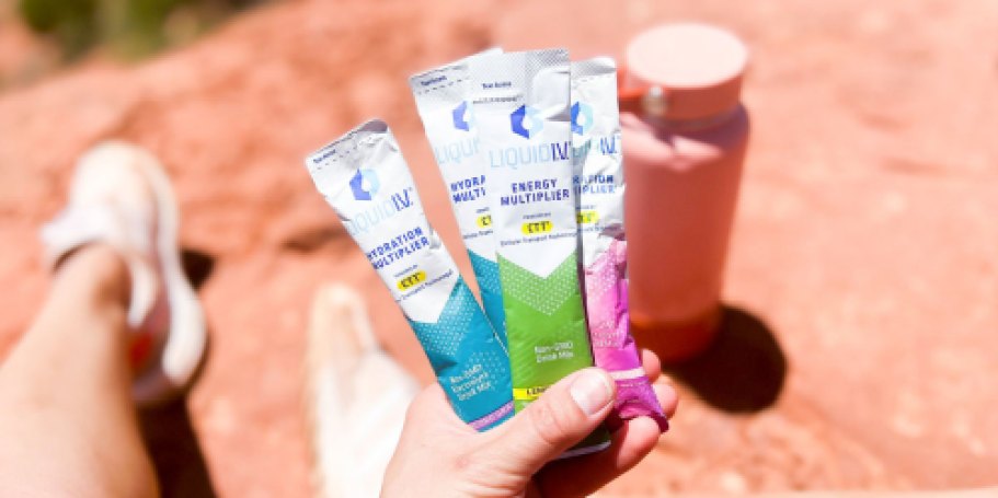 Liquid I.V. Electrolyte Drink Mix 14-Pack Just $13.83 Shipped on Amazon