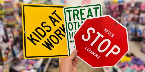 Dollar Tree Classroom Decor Signs Just $1.25