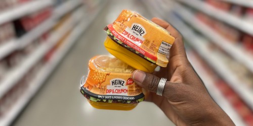 Heinz Dip & Crunch Cups Only $1.27 After Cash Back at Target | Dip Your Burger Into Secret Sauce or Spicy Sauce!
