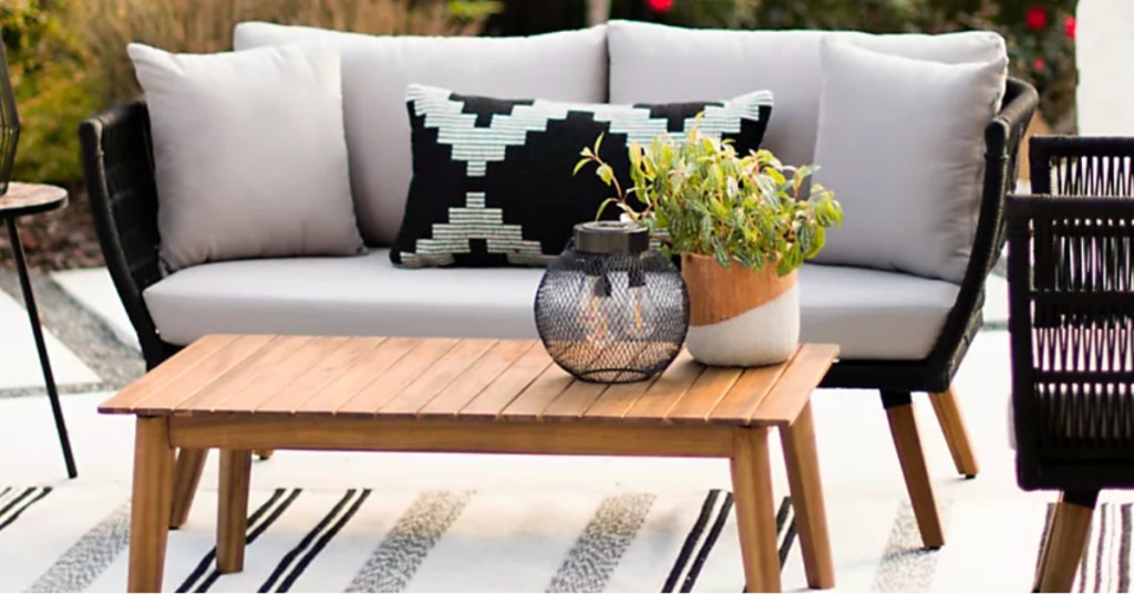 Outdoor sofa