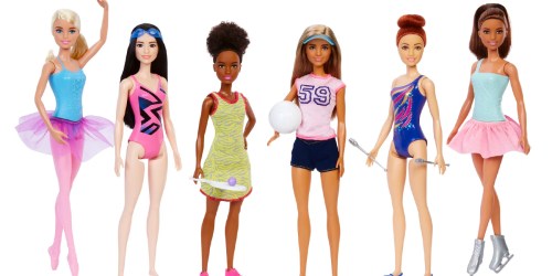 Barbie Career Collection Just $25 on Walmart.com (Regularly $36) | Includes 6 Sports-Themed Barbies