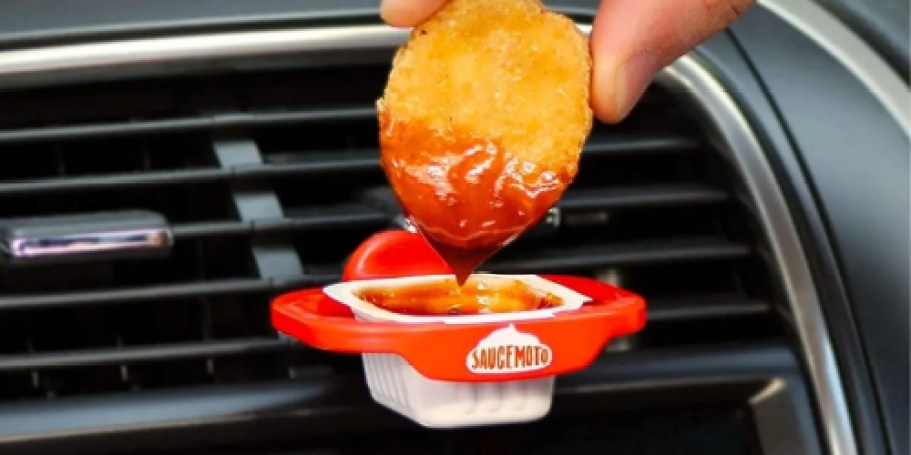 Saucemoto Dip Clip 2-Pack Only $8.99 on Amazon | Fun Stocking Stuffer!